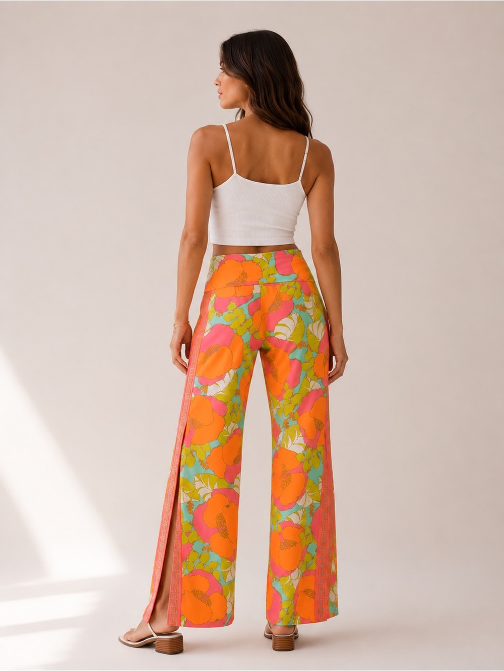 TRINA TURK Playa De Flor Cover-Up Pants - Picture 2 of 4